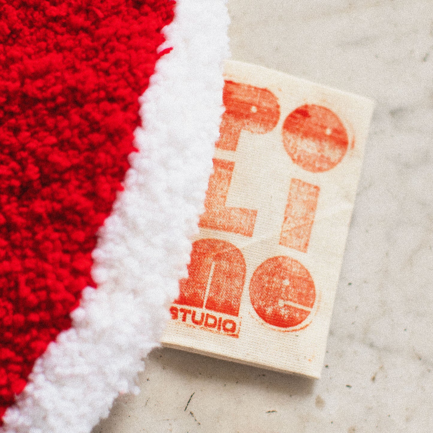 RETRO LOGO RUG BY POLINE