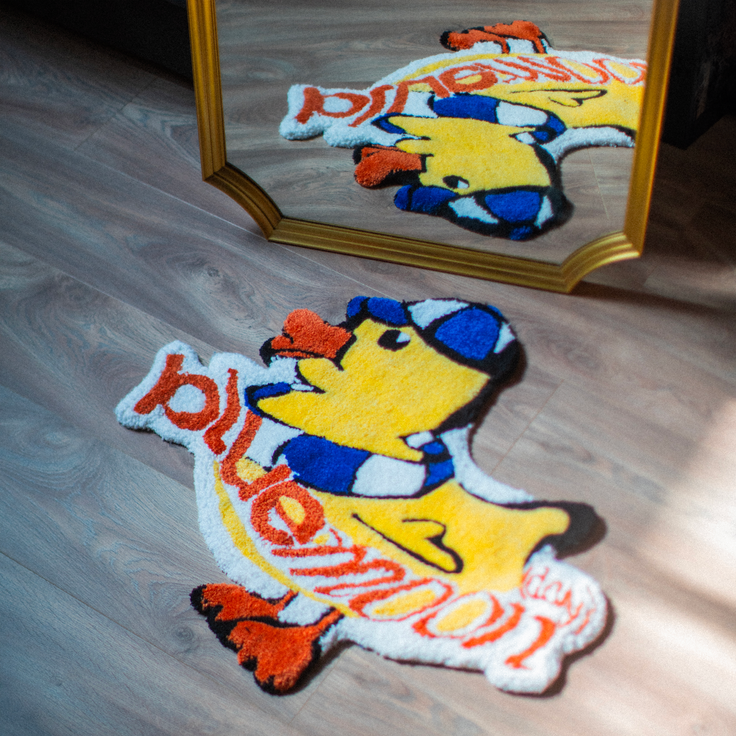 HANDMADE DUCKY  RUG